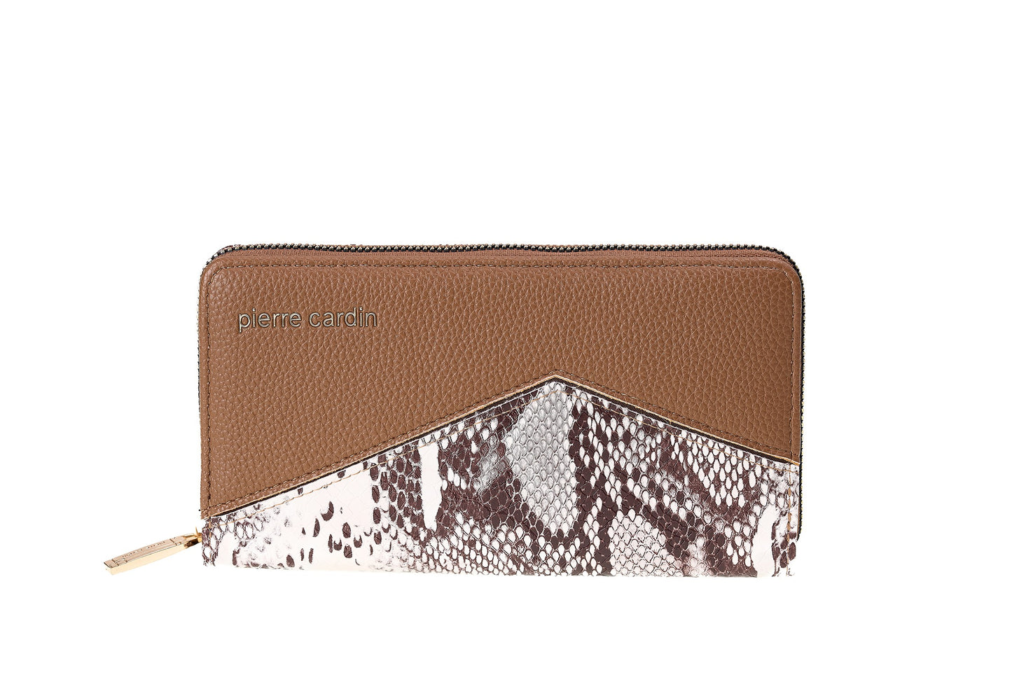 BORSELLINO CHIUSURA A DOPPIA ZIP IN ECOPELLE