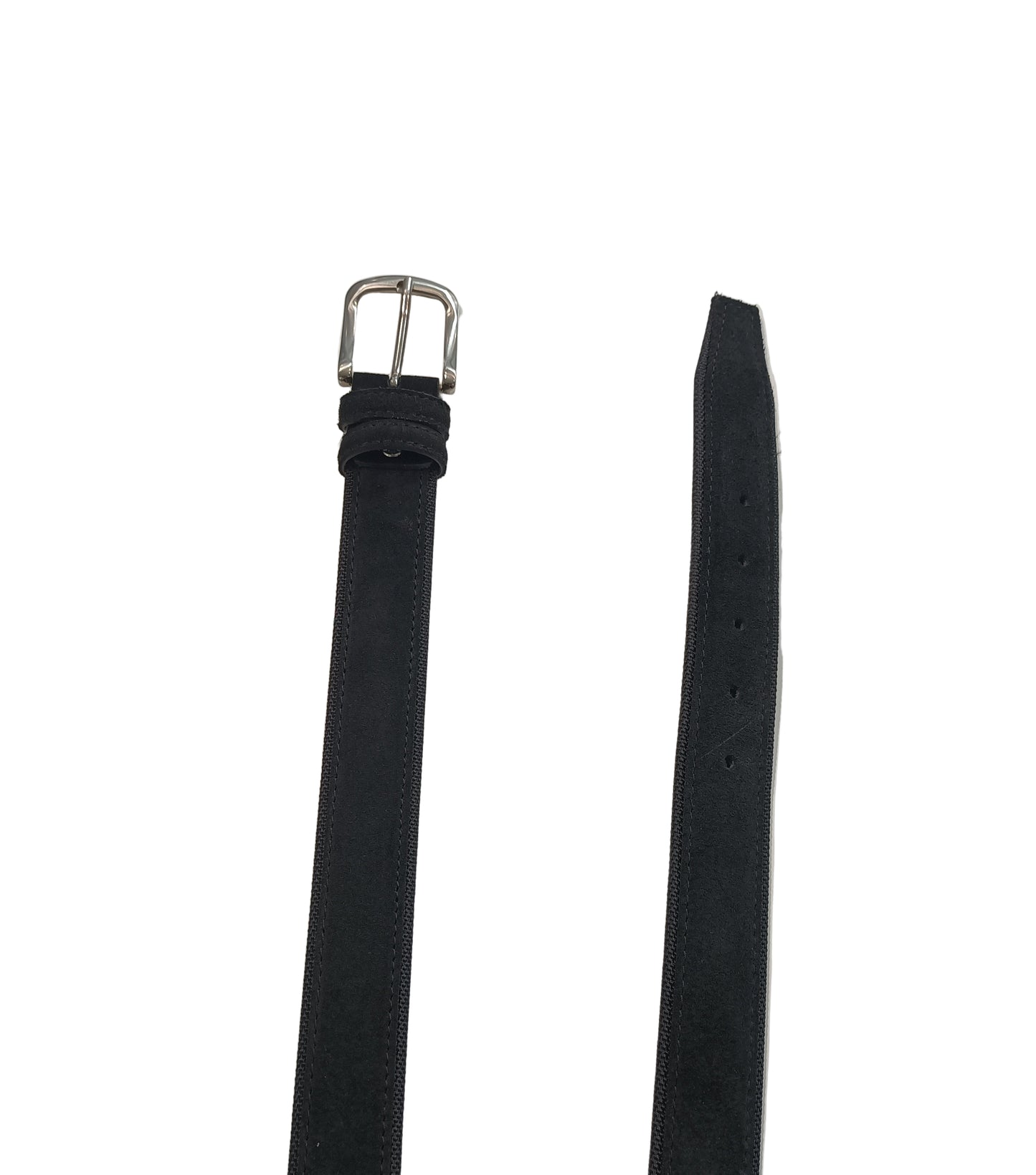 CINTURA NERA SCAMOSCIATA