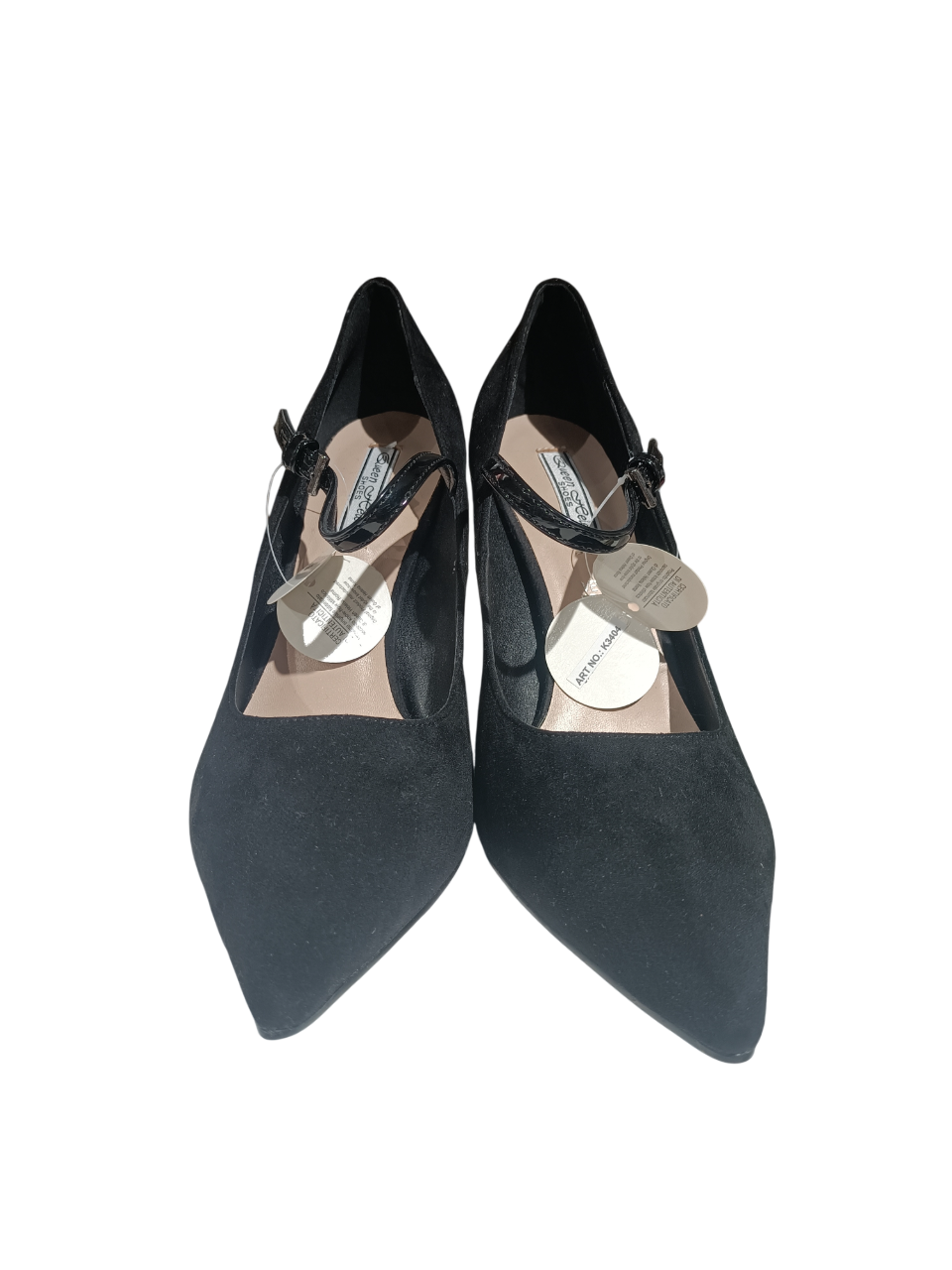 DECOLLETE IN VELLUTO NERO