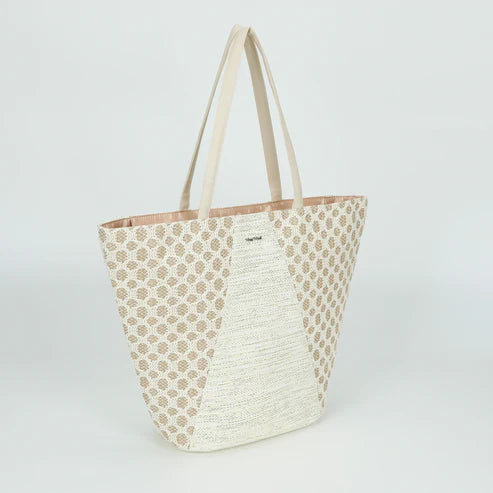 BORSA MARE TRAFORATA IN STRAW PAPER