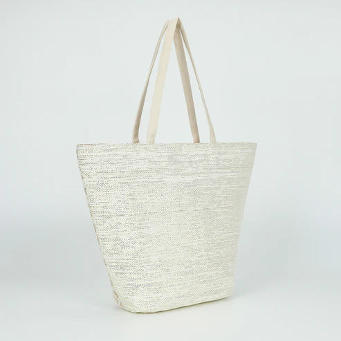 BORSA MARE TRAFORATA IN STRAW PAPER