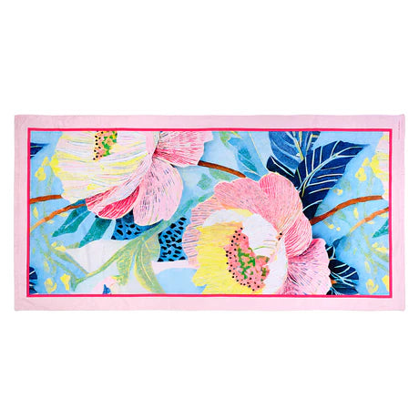 PEONY BEACH TOWEL