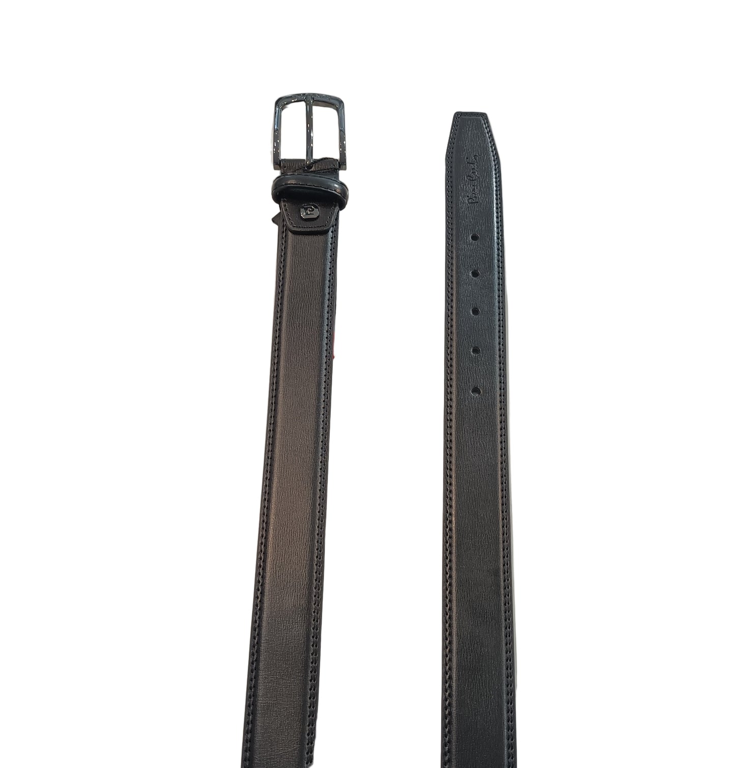 CINTURA NERA LUCIDA PIERRE CARDIN