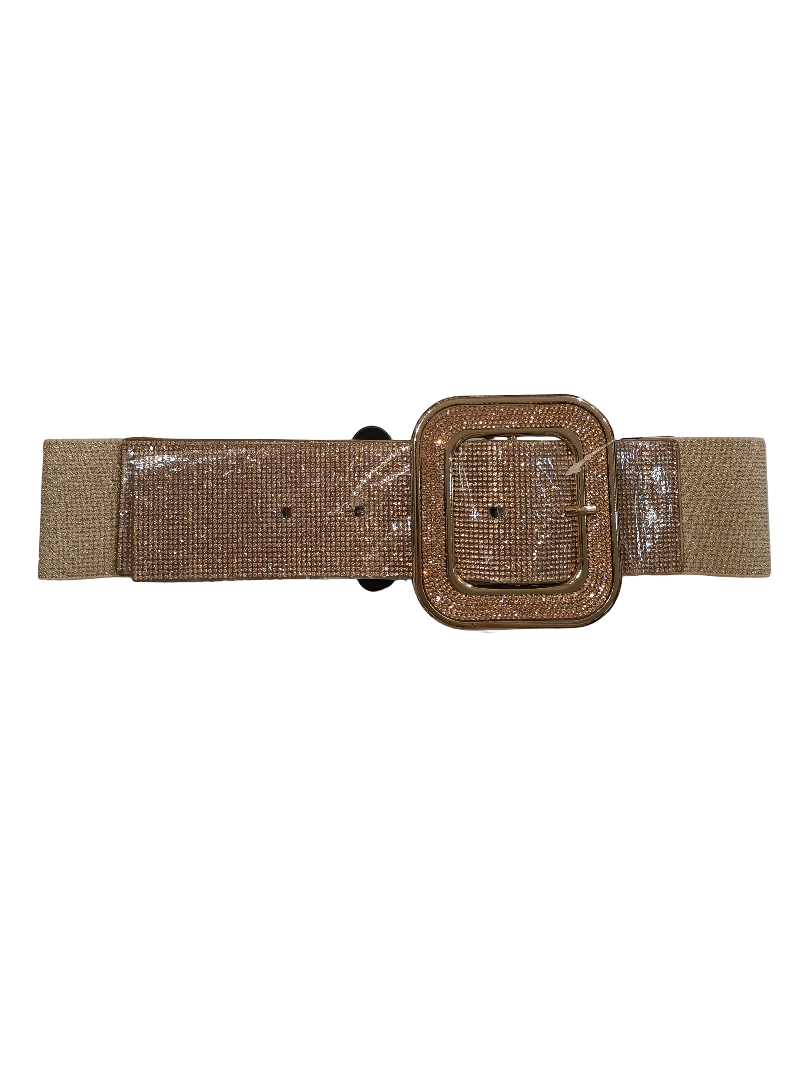 CINTURA ORO/ORO ROSA ELASTICA